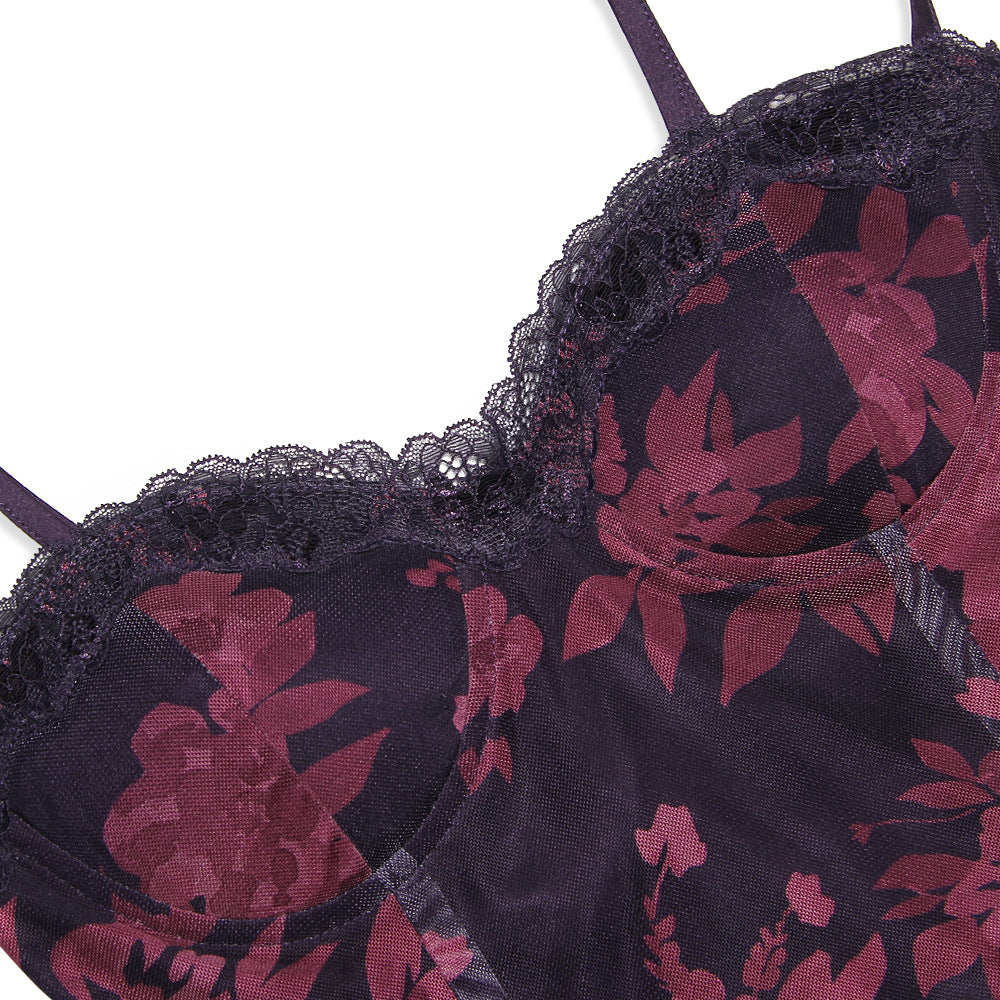 Shaira™ | Robe de Soirée Florale - Élégance Royale et Confort Luxueux