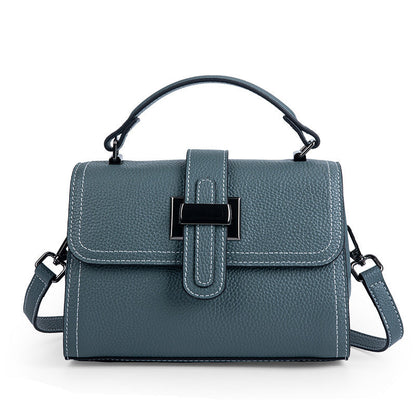NIVANOO | Sac porté travers en cuir véritable