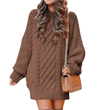 NIVANOO | Pull Oversize Torsadé Moderne