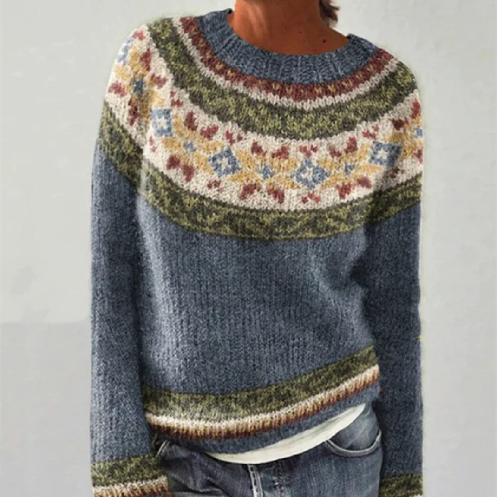 NIVANOO | Pull-Over Élégant à Silhouette Flatteuse
