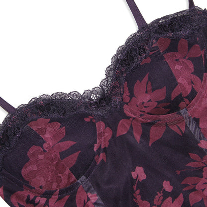 Shaira™ | Robe de Soirée Florale - Élégance Royale et Confort Luxueux